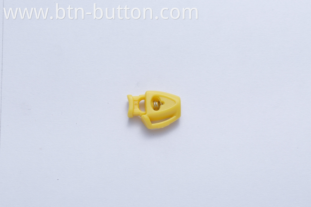 Plastic snap button for overalls